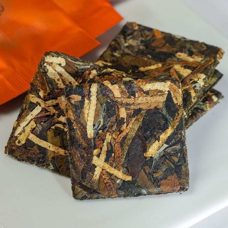 Tangerine peel white tea