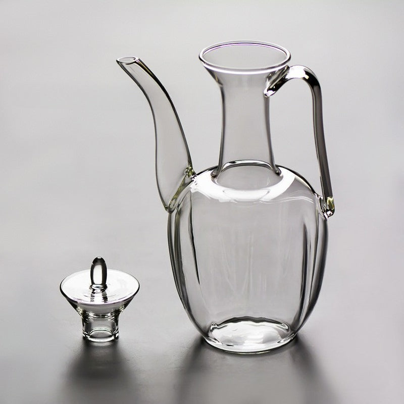 Imitation Song glass kettle, high temperature resistant tea maker