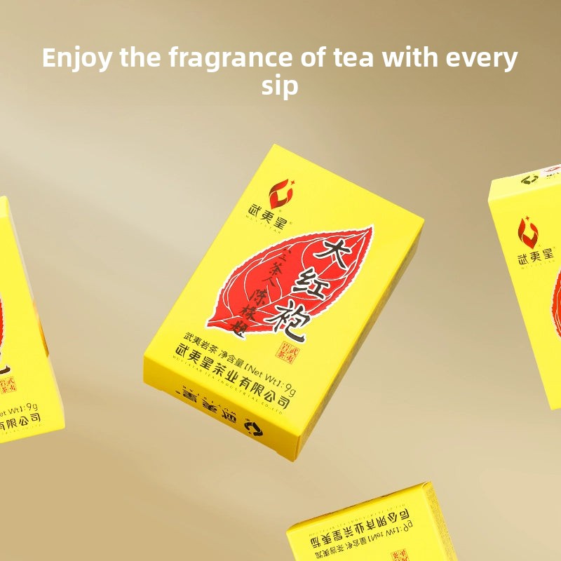 Wuyi Mountain Dahongpao Mellow Oolong Tea, Wuyi Star Yellow Strips 3.8 (oz)