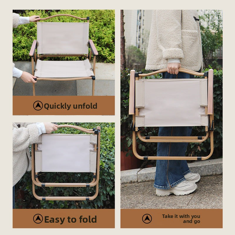 Folding Kermit chairs for outdoor beach camping