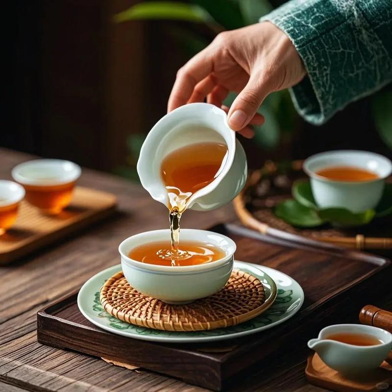 Three steps to making tea