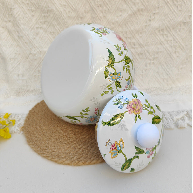 2.2L Enamel Teakettle – Ideal for Brewing Tea & Simmering Flower Tea, Works with Induction Cookers and Gas Stoves