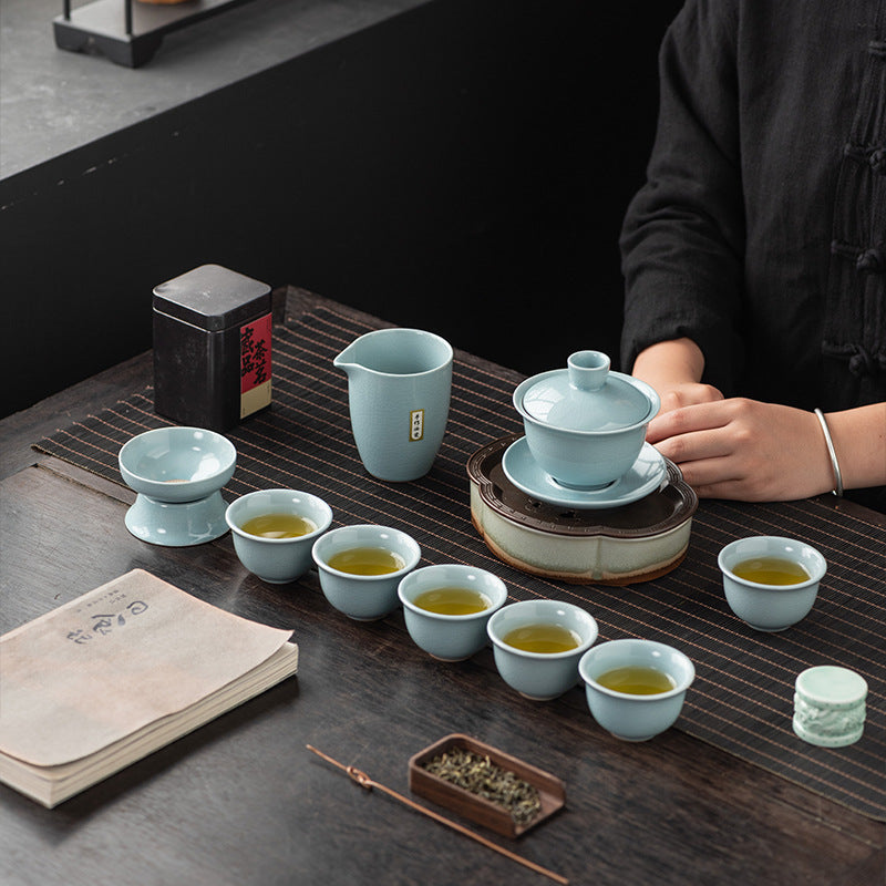 Ru kiln Kung Fu tea set