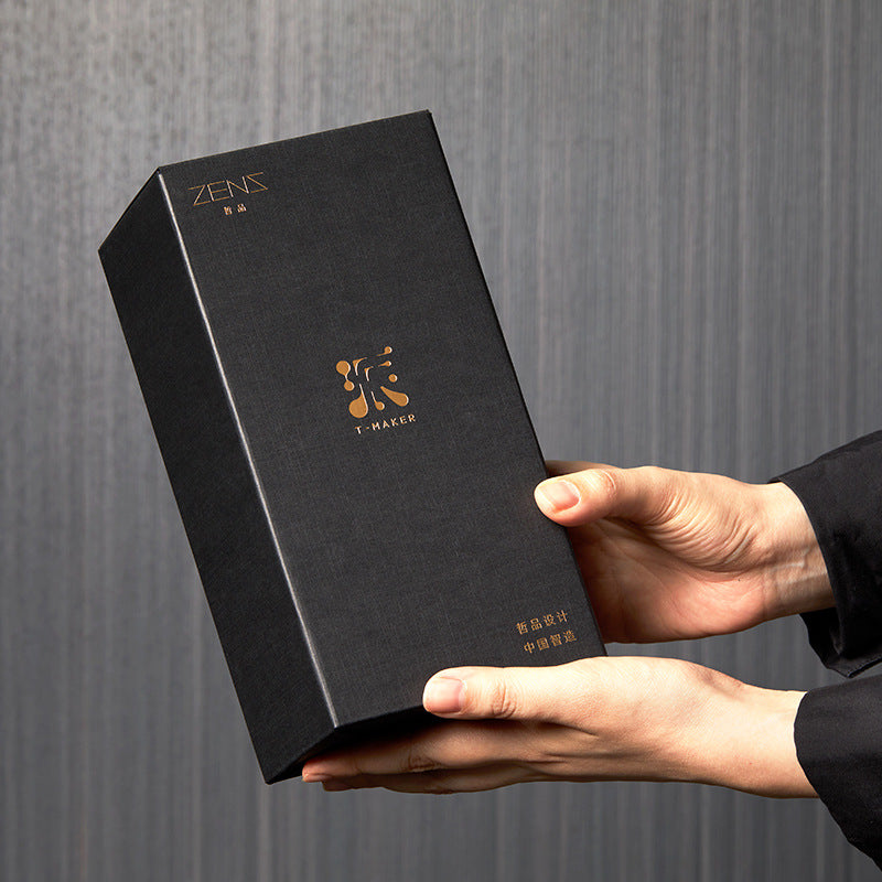 Zhepin Pie Cup. Portable heat-resistant glass single-person tea cup travel tea separation cup tea set popular wholesale