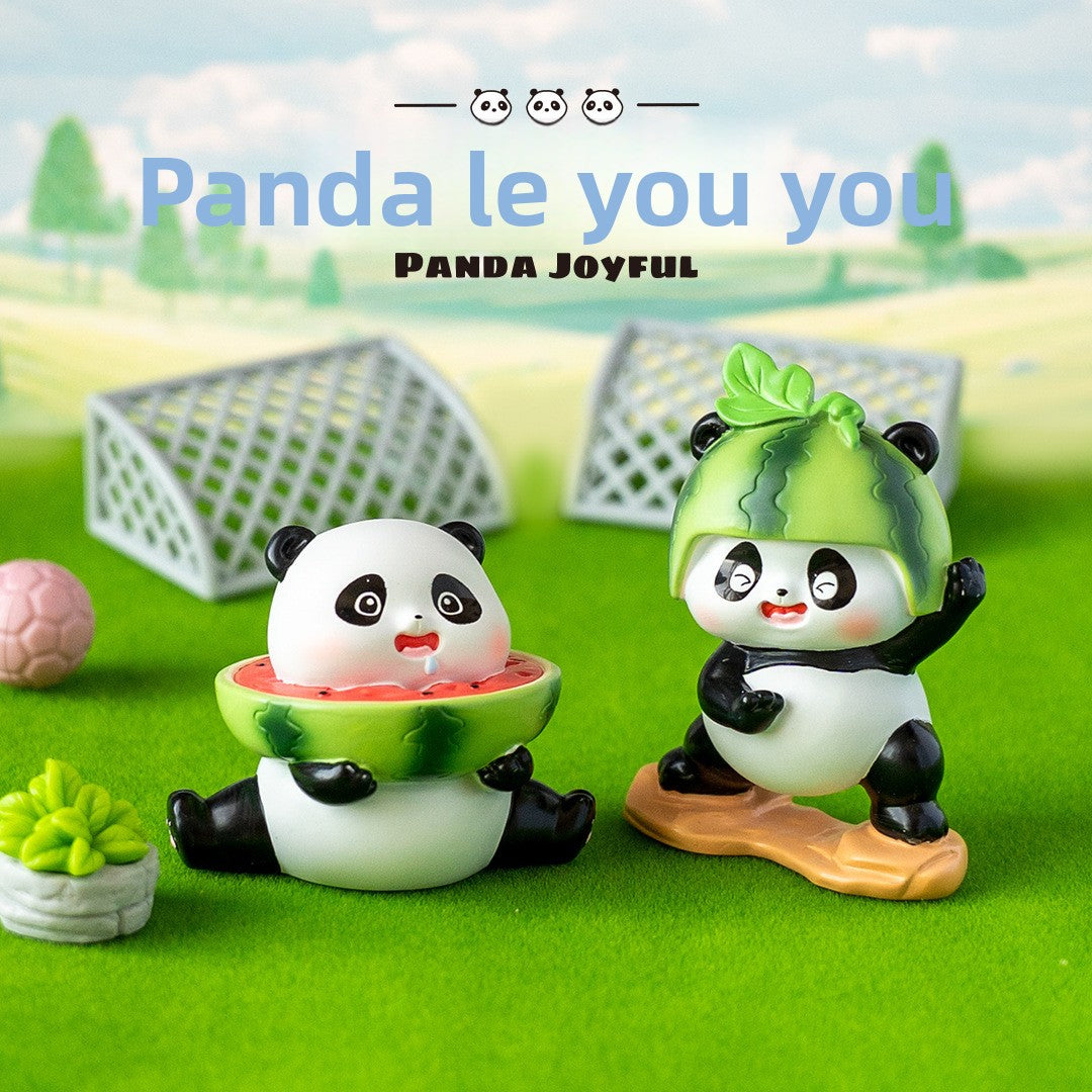 Guofeng Panda Leyoyo Tide Play Blind Box, Desktop Ornament Wholesale