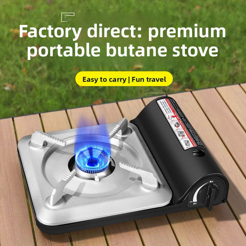 Ultra-thin card furnace, outdoor portable card furnace