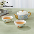 Yongfengyuan travel tea set, portable outdoor tea cup